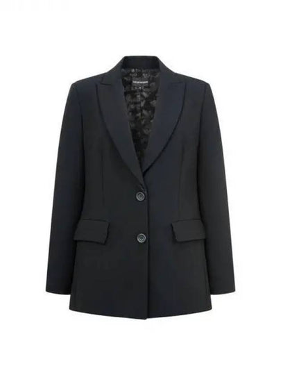 Women s Peaked Lapel Single Jacket Black 270960 - EMPORIO ARMANI - BALAAN 1