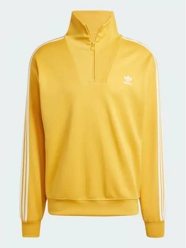 adidas half zip up track top yellow IX5218 - ADIDAS - BALAAN 1