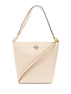 McGraw Logo Bucket Bag Beige - TORY BURCH - BALAAN 2