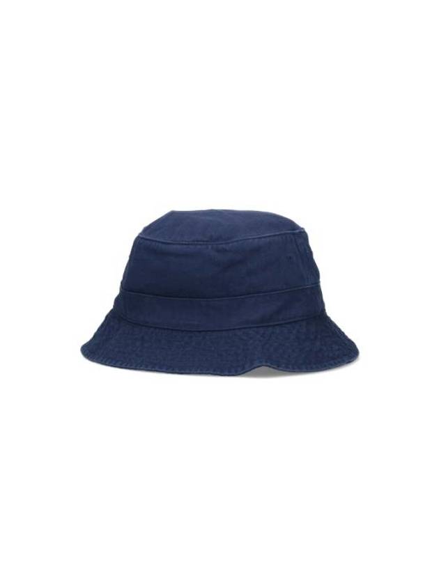 Embroidered Pony Bucket Hat Navy - POLO RALPH LAUREN - BALAAN 3