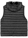 D.D. Shell Goggles Down Vest Black - CP COMPANY - BALAAN 4