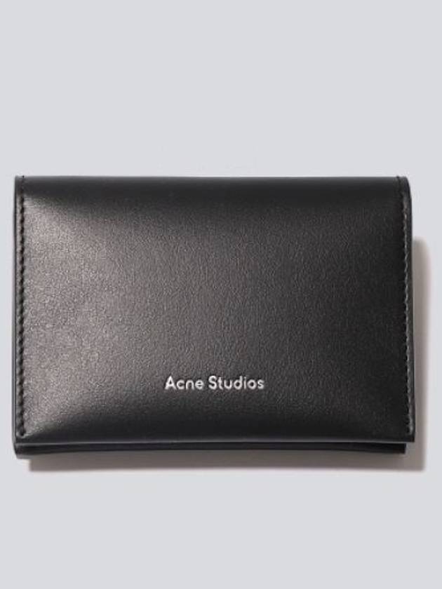 Logo Bifold Card Wallet Black - ACNE STUDIOS - BALAAN 2