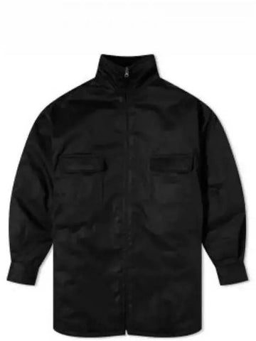 Back Stitch Pocket Zip-Up Jacket Black - MAISON MARGIELA - BALAAN 1