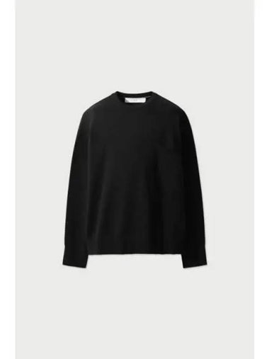 WOOL pocket knit pullover BLACK - IRO - BALAAN 1