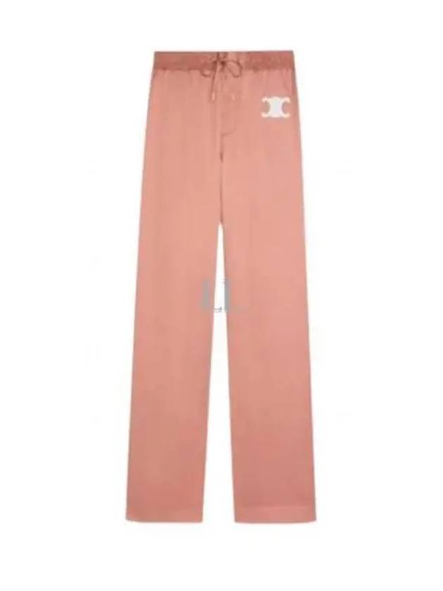 Triomphe Patch Athletic Track Pants Pink - CELINE - BALAAN 2