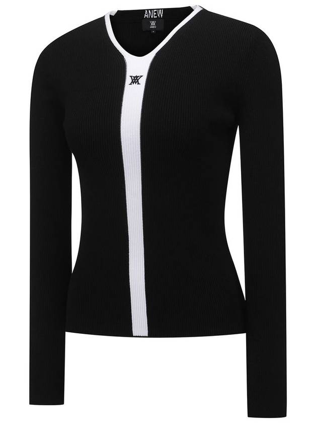 WOMEN V NECK PULLOVERBK - ANEWGOLF - BALAAN 3