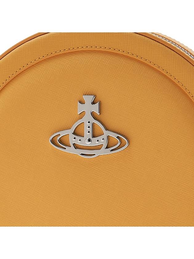 Ruby Round Saffiano Cross Bag Yellow - VIVIENNE WESTWOOD - BALAAN 7