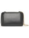 Coeur Triomphe Chain Clutch Bag Black - CELINE - BALAAN 5