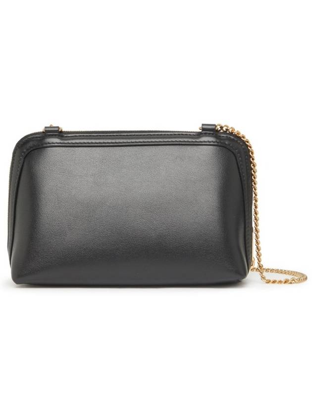 Coeur Triomphe Chain Clutch Bag Black - CELINE - BALAAN 5