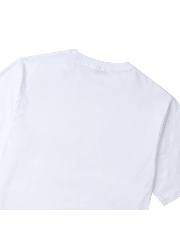 Vibrant Fox head Easy Short Sleeve T-Shirt White - MAISON KITSUNE - BALAAN 7