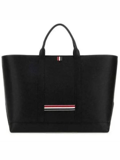 Oversized Tool Tote Bag Black - THOM BROWNE - BALAAN 2