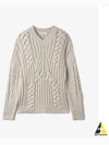 Cable knit V neck sweater N02HM702 - HELMUT LANG - BALAAN 2