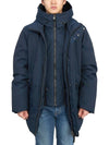 EDWARD NFR NAVY Men s Hooded Padded Jumper Coat Regular Fit - MACKAGE - BALAAN 5