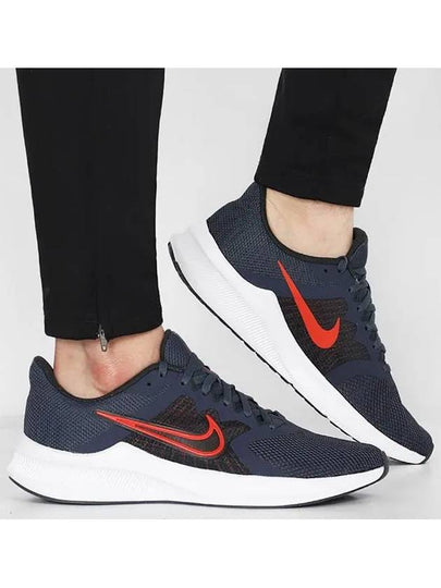 Downshifter 11 Low Top Sneakers Thunder Navy - NIKE - BALAAN 2