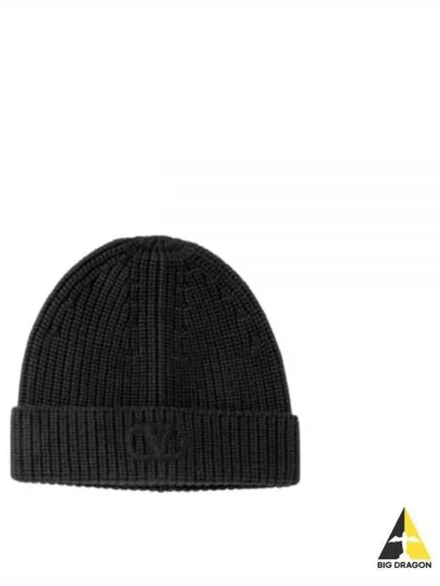 5Y0HB01L IND 0NO 5Y2HB01L V logo beanie - VALENTINO - BALAAN 1