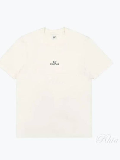 30/1 Jersey Graphic Short Sleeve T-Shirt White - CP COMPANY - BALAAN 2