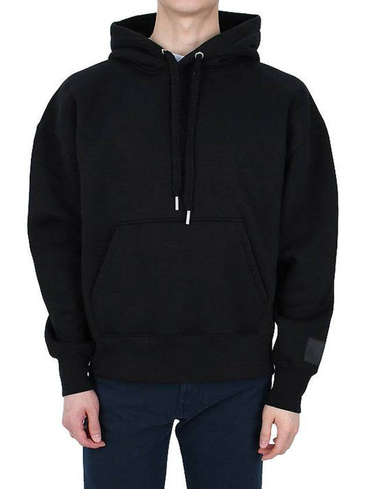 Label Hoodie Black - AMI - BALAAN 2