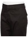 Cotton Poplin Straight Pants Black - MONCLER - BALAAN 8