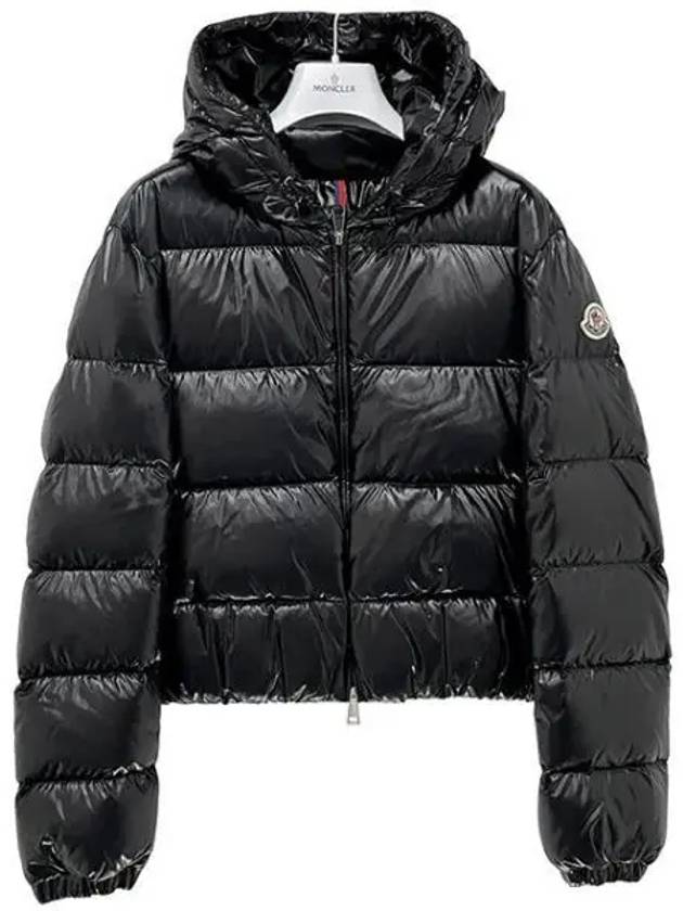 Women s Logo Patch BAYARD Down Padded Short Jacket Black 1A00083 5963V 999 270639 1147187 - MONCLER - BALAAN 1