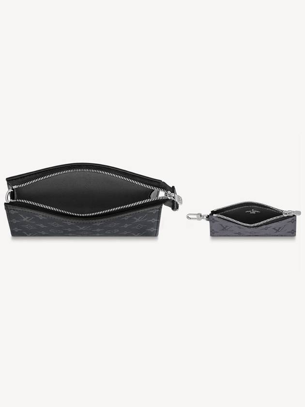 Gaston Wearable Long Wallet Black - LOUIS VUITTON - BALAAN 5