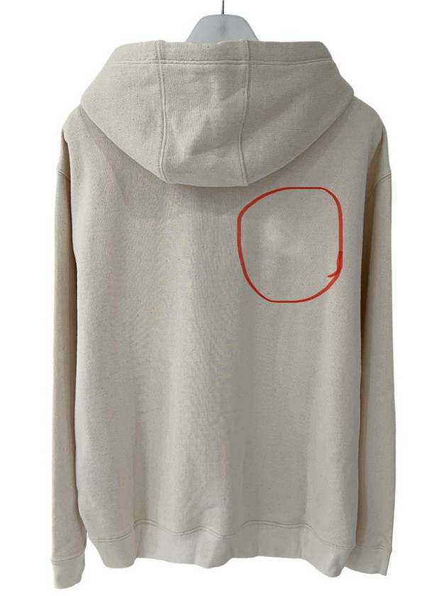 Prada Cotton Fleece Hoodie Natural - PRADA - BALAAN 6