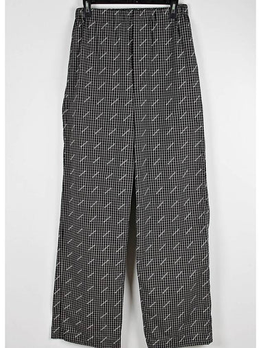 Men s Over Logo Wide Pants - BALENCIAGA - BALAAN 1