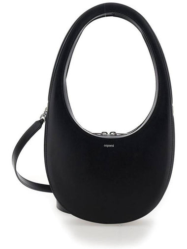 'Mini Swipe' Black Handbag With Logo Detail In Leather Woman - COPERNI - BALAAN 1