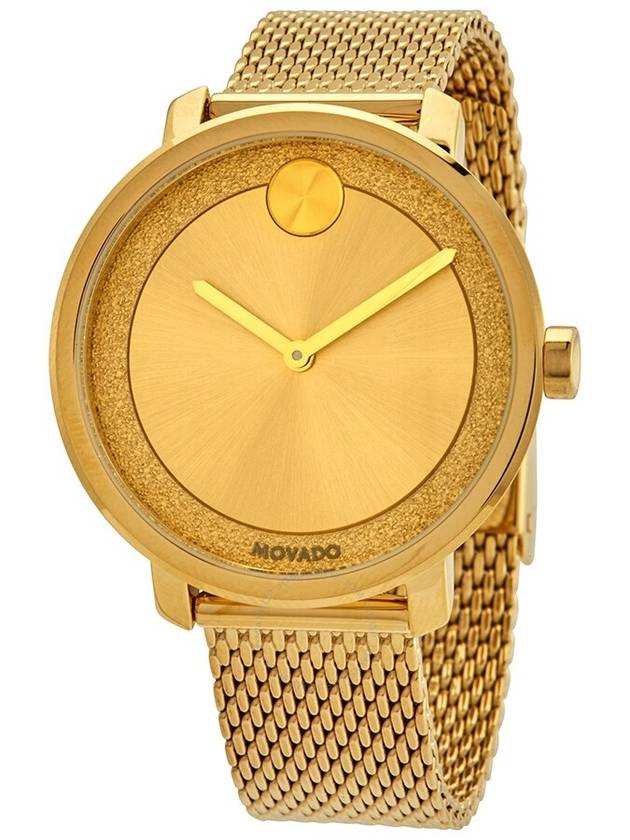 Movado Bold Gold-tone Metallic Dial Ladies Watch 3600580 - MOVADO - BALAAN 1