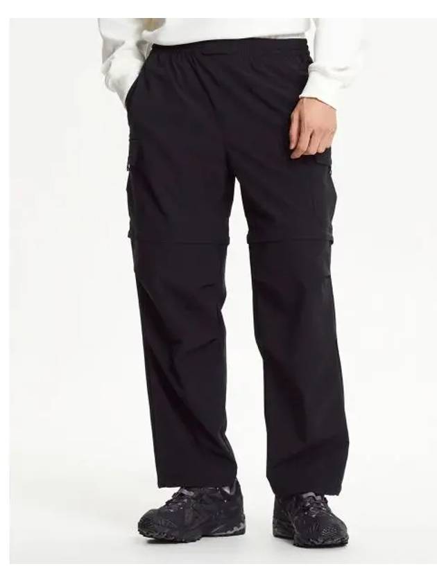 Ripstop Outdoor Woven Straight Pants Black - NEW BALANCE - BALAAN 2