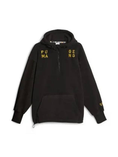 Gen G Half Zip Fleece Hoodie Black - PUMA - BALAAN 2