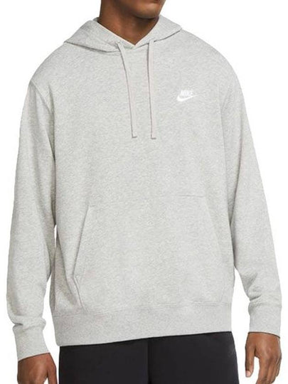 Sportswear Club Pullover Hoodie Grey - NIKE - BALAAN 2