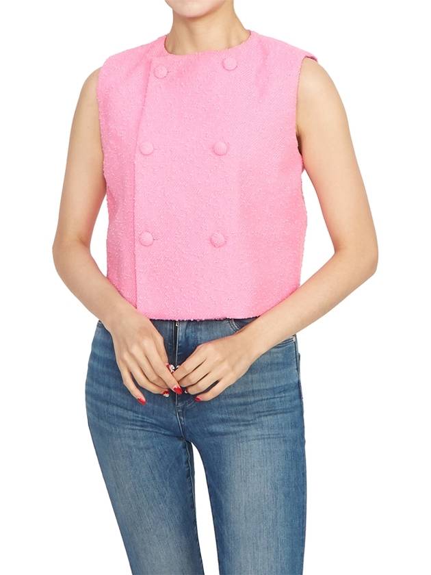 Blazer Sleeveless Pink - AMI - BALAAN 6