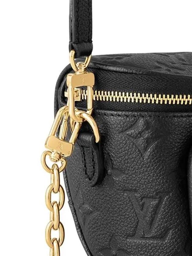 Mini Monogram Empreinte Leather Bum Bag Black - LOUIS VUITTON - BALAAN 4