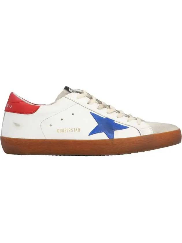 Superstar Classic Red Tab Low Top Sneakers White - GOLDEN GOOSE - BALAAN 1