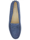 Gommino Suede Driving Shoes  Blue - TOD'S - BALAAN 3