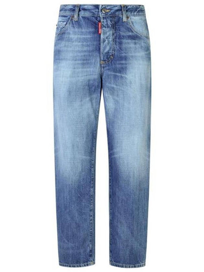 Light Vintage Wash Boston Jeans Blue - DSQUARED2 - BALAAN 2