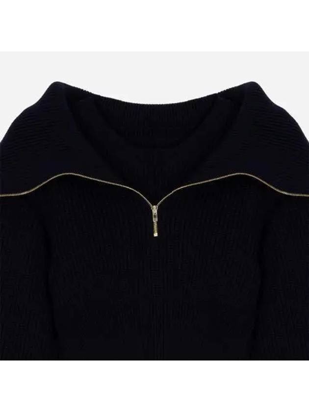 La maille Risoul knit top dark navy - JACQUEMUS - BALAAN 3