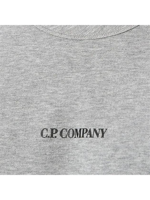 Small Logo Print Men to Men Gray - CP COMPANY - BALAAN 6