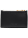 Intrecciato Zipper Card Wallet Black - BOTTEGA VENETA - BALAAN 4