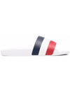 Jeanne Tri Color Slippers White - MONCLER - BALAAN 3