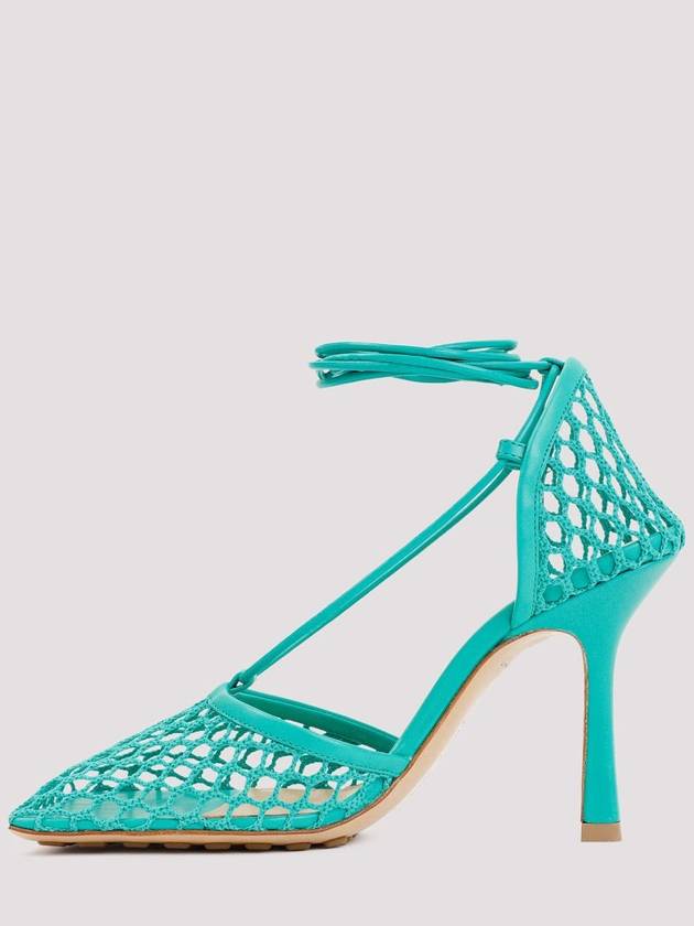 stretch pumps heel green - BOTTEGA VENETA - BALAAN 3