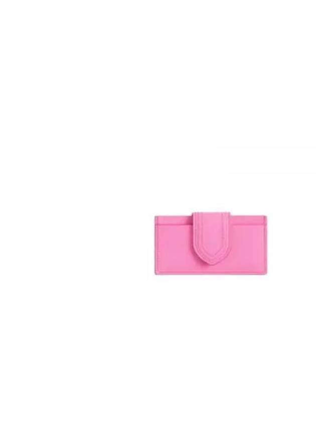 Le Porte Carte Bambino Leather Card Wallet Pink - JACQUEMUS - BALAAN 2