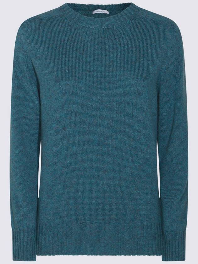 Malo Light Blue Wool Knitwear - MALO - BALAAN 1