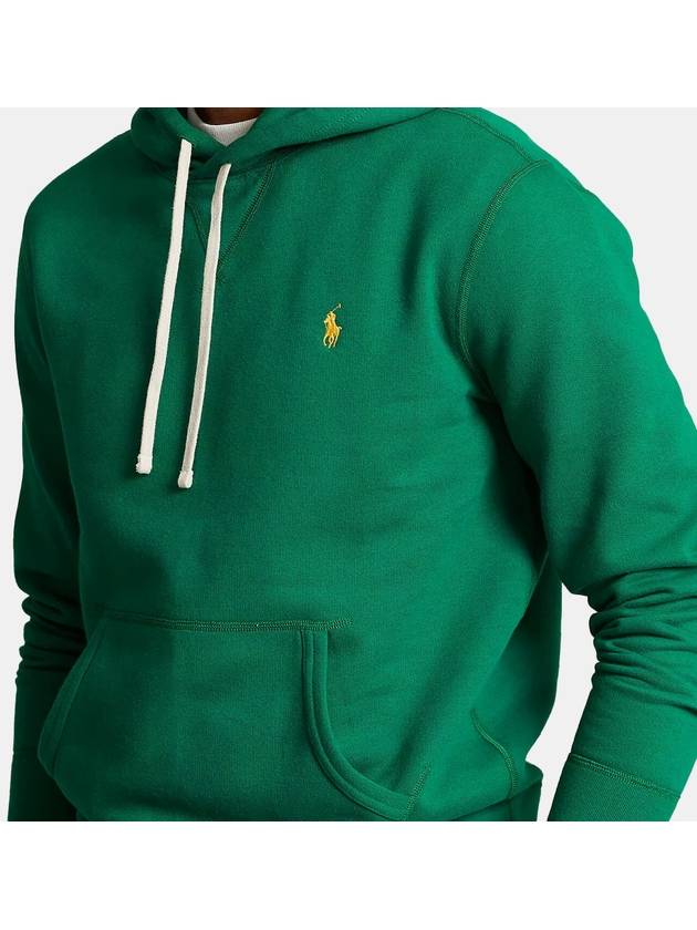 Embroidered Logo Pony Hoodie Green - POLO RALPH LAUREN - BALAAN 4