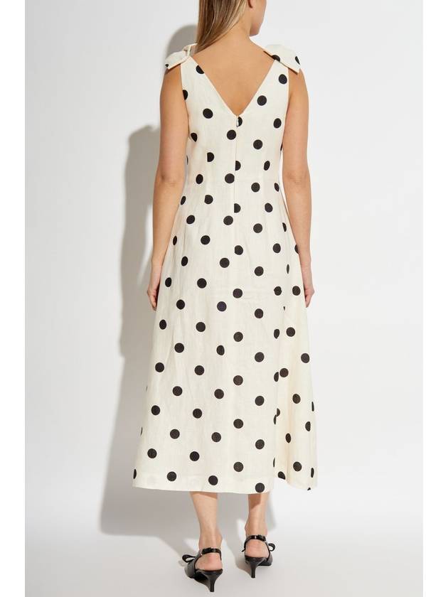 Zimmermann Polka Dot Patterned Dress, Women's, Cream - ZIMMERMANN - BALAAN 4