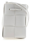 Intrecciato Cassette Small Bucket Bag White - BOTTEGA VENETA - BALAAN 4