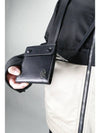 METAL MONOGRAM LEATHER STRAP bag - NEIL BARRETT - BALAAN 4