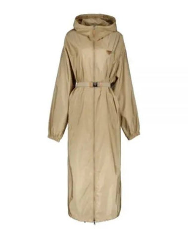 24 292171 SOOO 1WQ9 F0065 Light Re Nylon Raincoat - PRADA - BALAAN 1