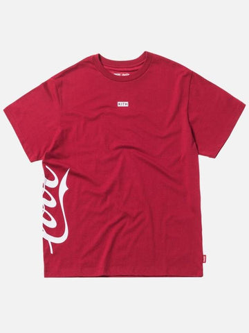 x Coca Cola graphic short sleeve tshirt red unisex cocacola l s - KITH - BALAAN 1