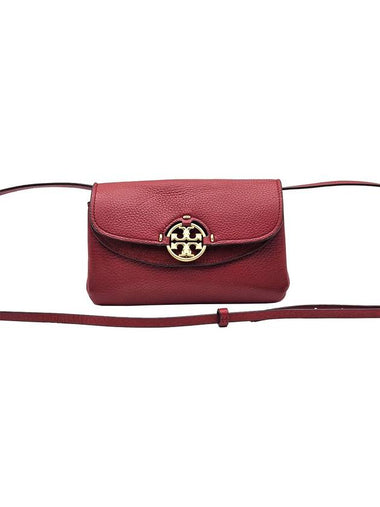 Tory Burch Red Logo Miller Crossbody Bag - TORY BURCH - BALAAN 1